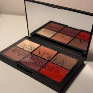 NARS Issist Face Palette - Vibrant Red and Warm Neutrals